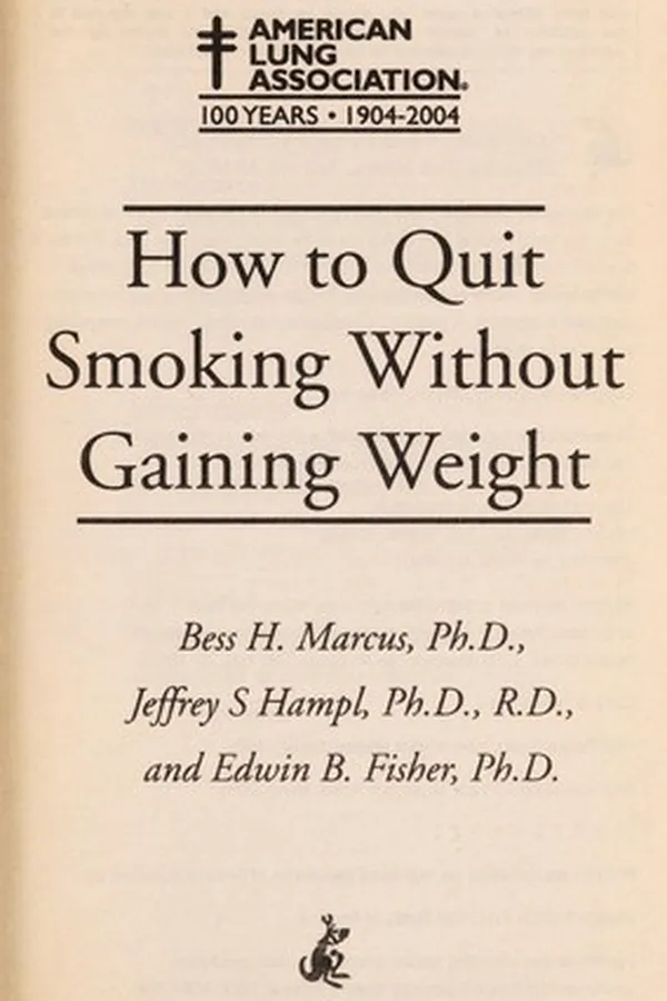 Capa de How to quit smoking without gaining weight