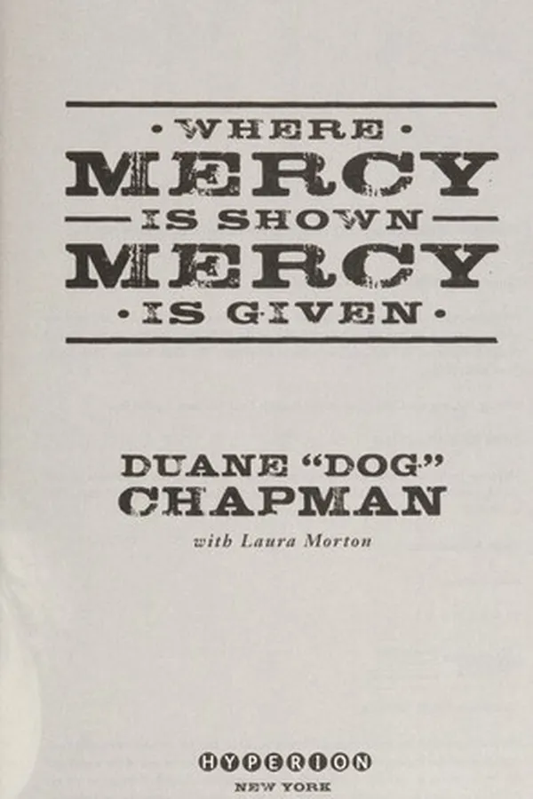 Capa de Where mercy is shown, mercy is given