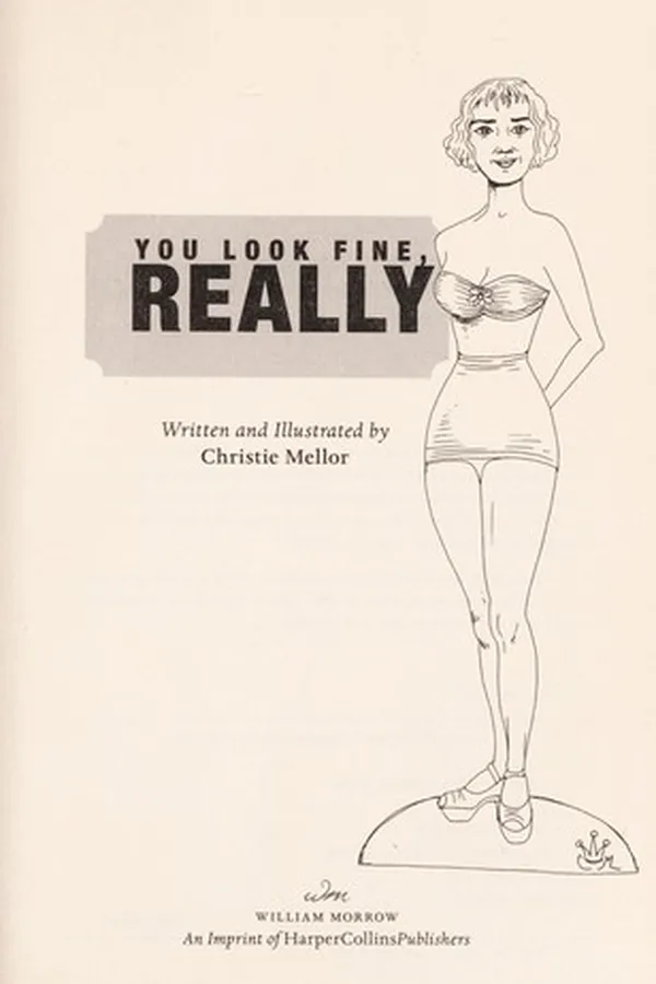 Capa de You look fine, really