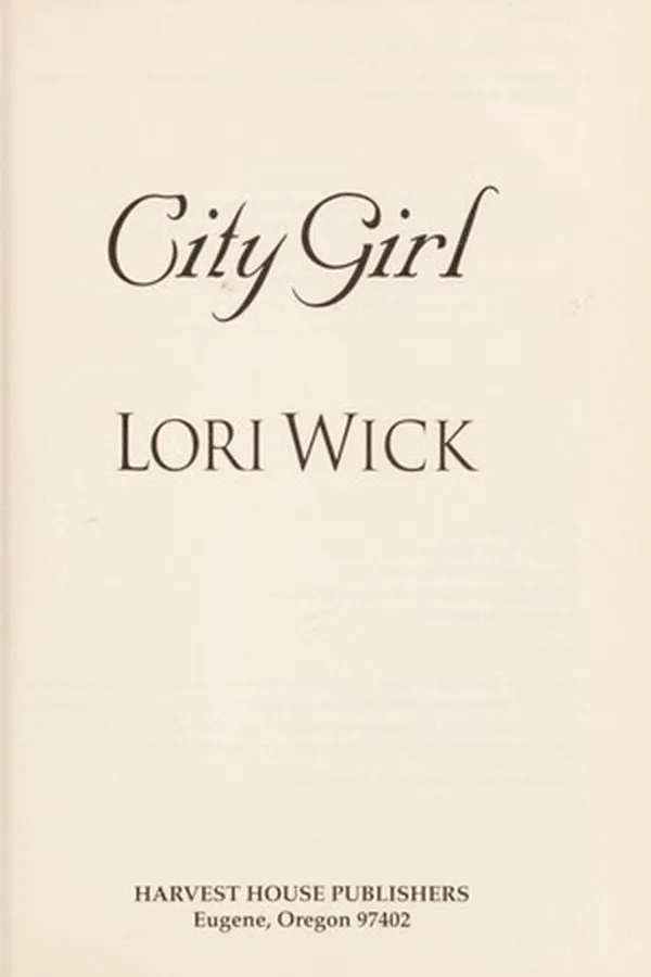 Capa de City Girl