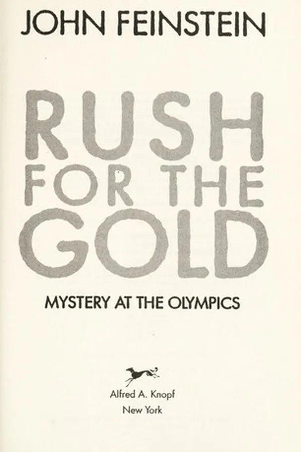 Capa de Rush for the gold