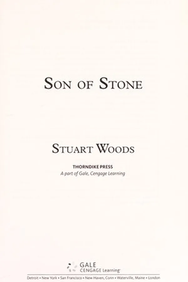 Cover of Son of stone
