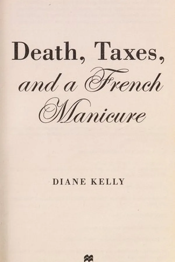 Capa de Death, taxes, and a French manicure