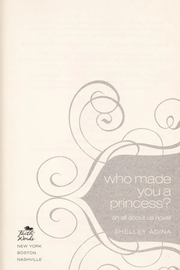 Capa de Who made you a princess?