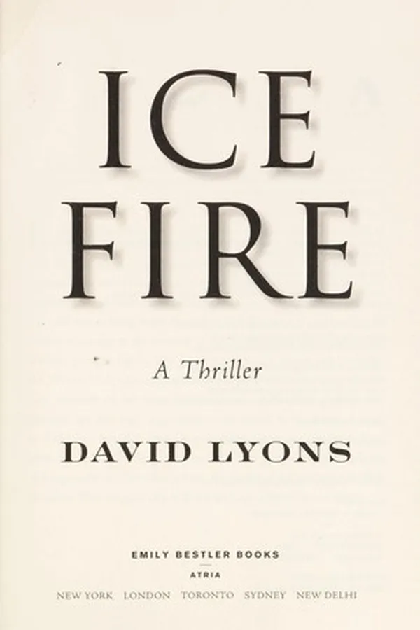Capa de Ice fire