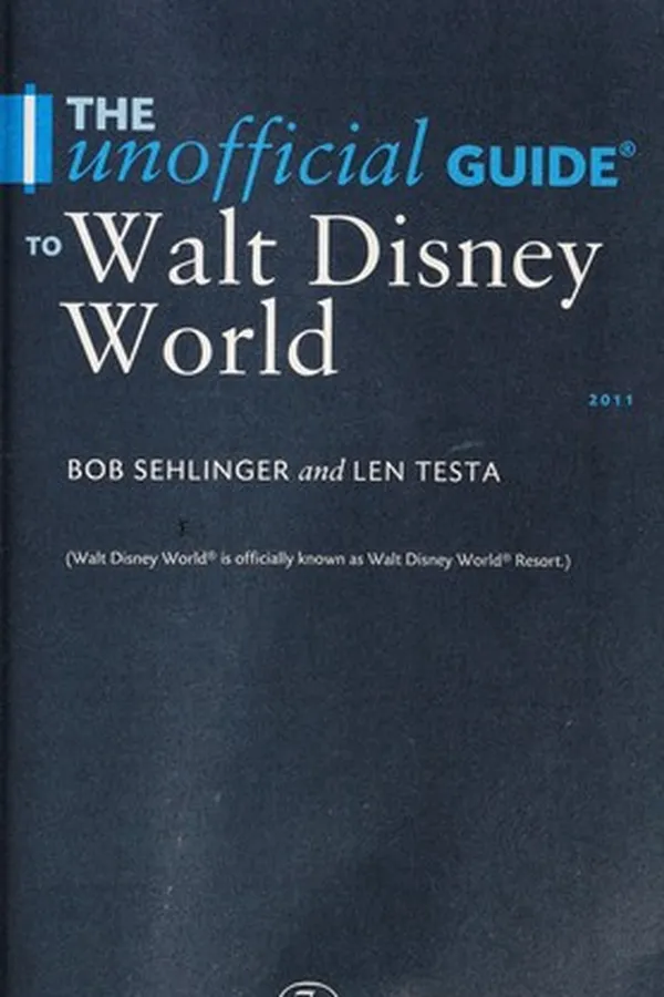 Capa de The unofficial guide to Walt Disney World 2011