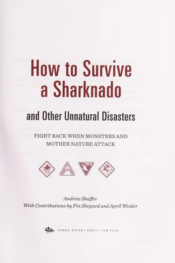Capa de How to survive a sharknado and other unnatural disasters