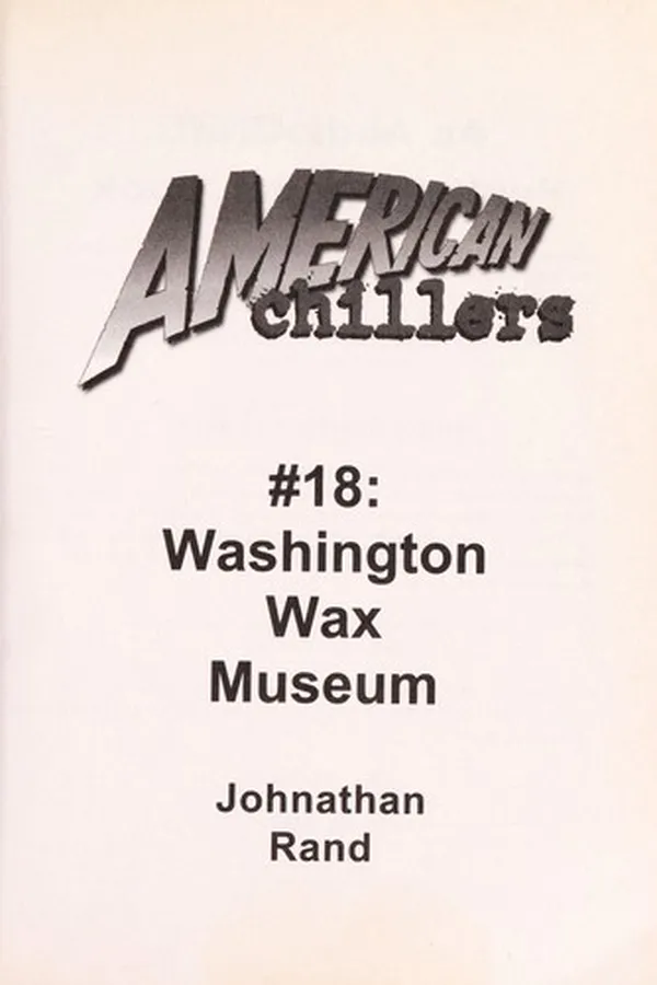 Capa de Washington wax museum