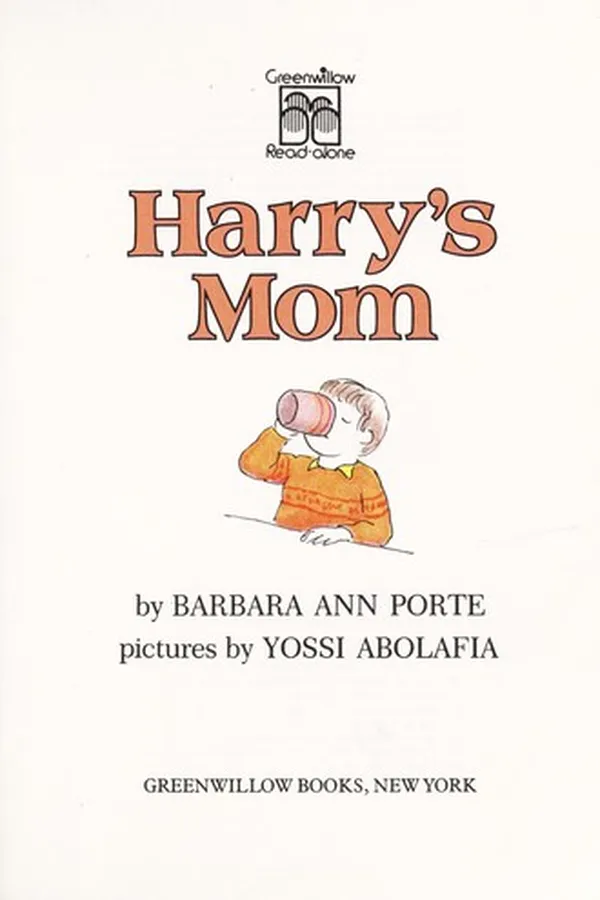 Capa de Harry's Mom