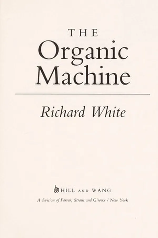 Capa de The organic machine