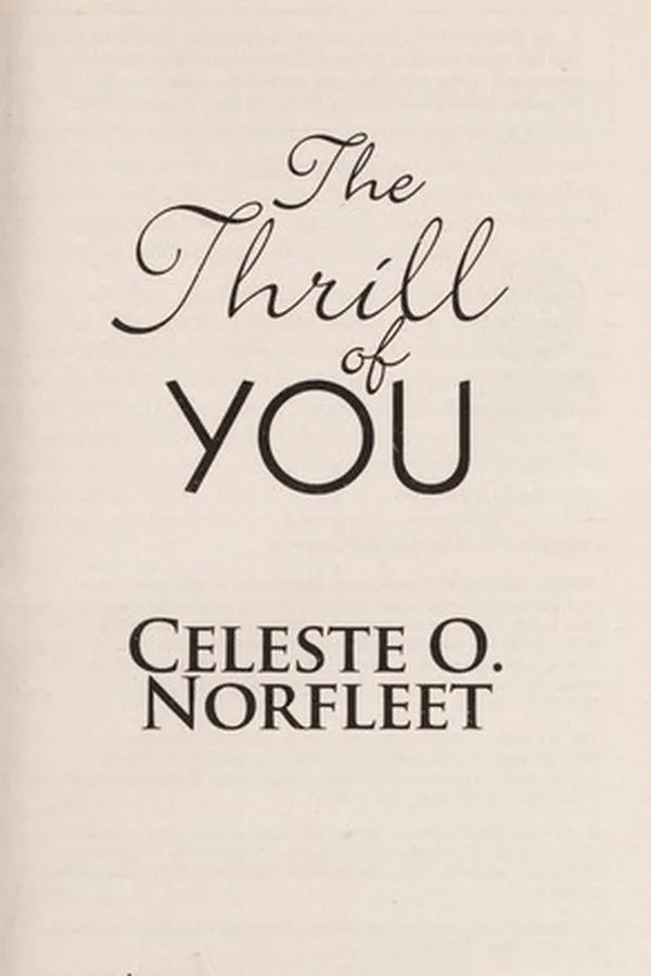 Capa de The thrill of you