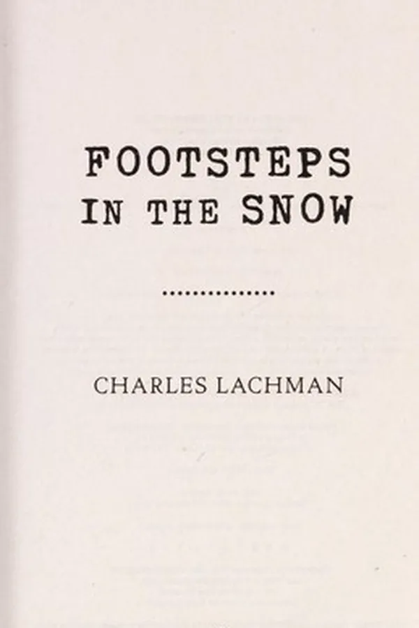 Capa de Footsteps in the snow