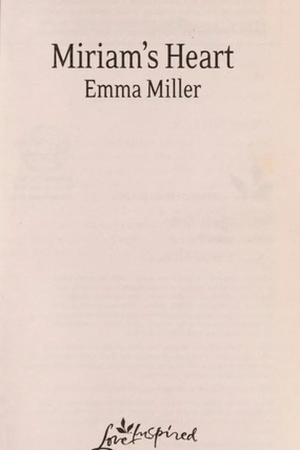 Capa de Miriam's heart