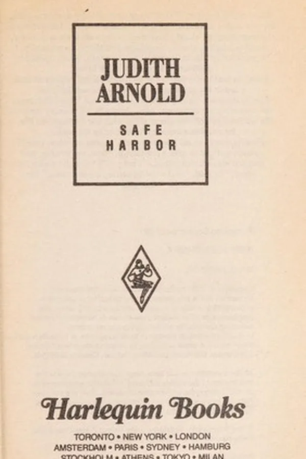 Capa de Safe Harbor
