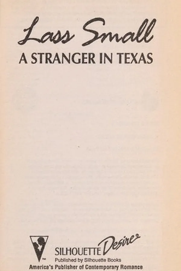 Cover of Stranger In Texas