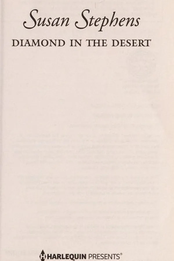 Capa de Diamond in the desert