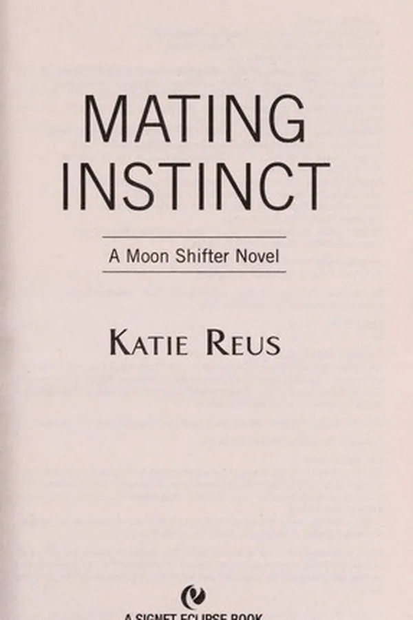 Cover of Mating instinct