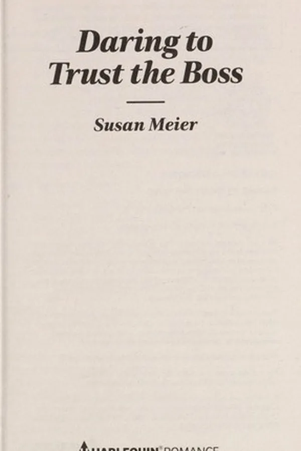 Capa de Daring to trust the boss