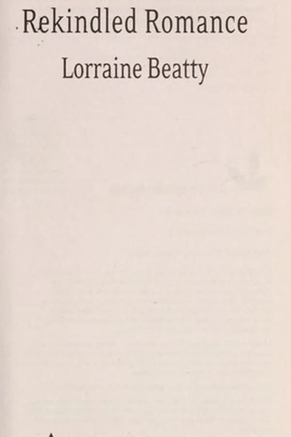 Capa de Rekindled romance