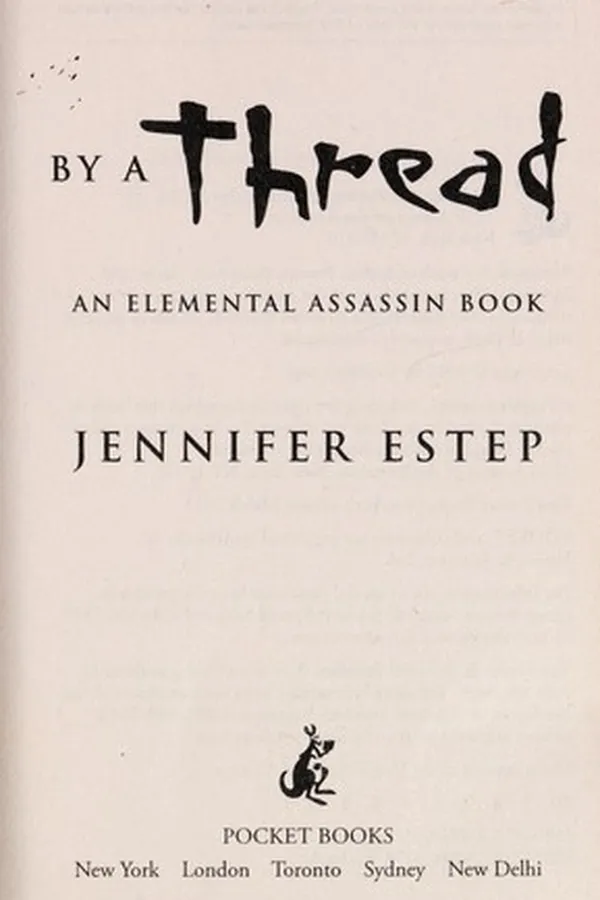 Cover of By a thread