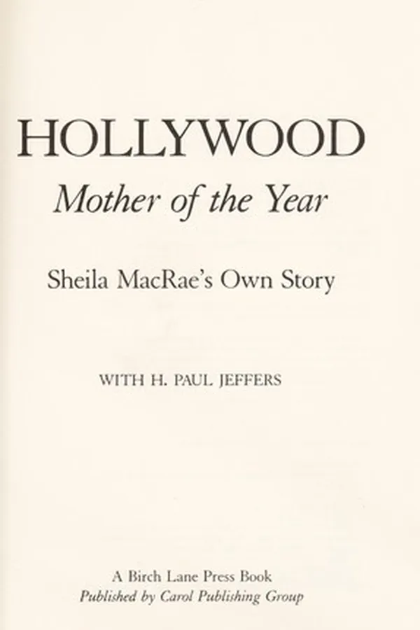 Capa de Hollywood mother of the year