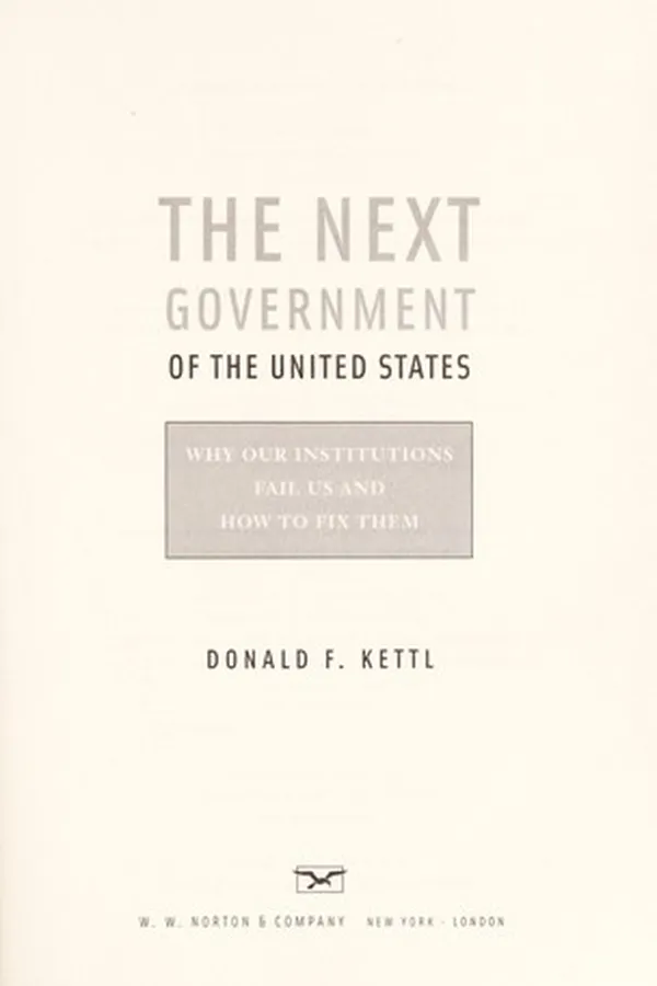 Capa de The next government of the United States