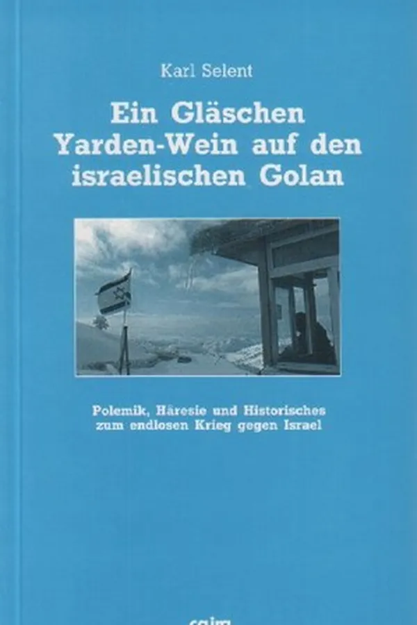 Capa de Ein Gläschen Yarden-Wein auf den israelischen Golan