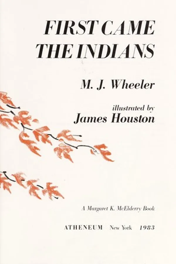 Capa de First came the Indians