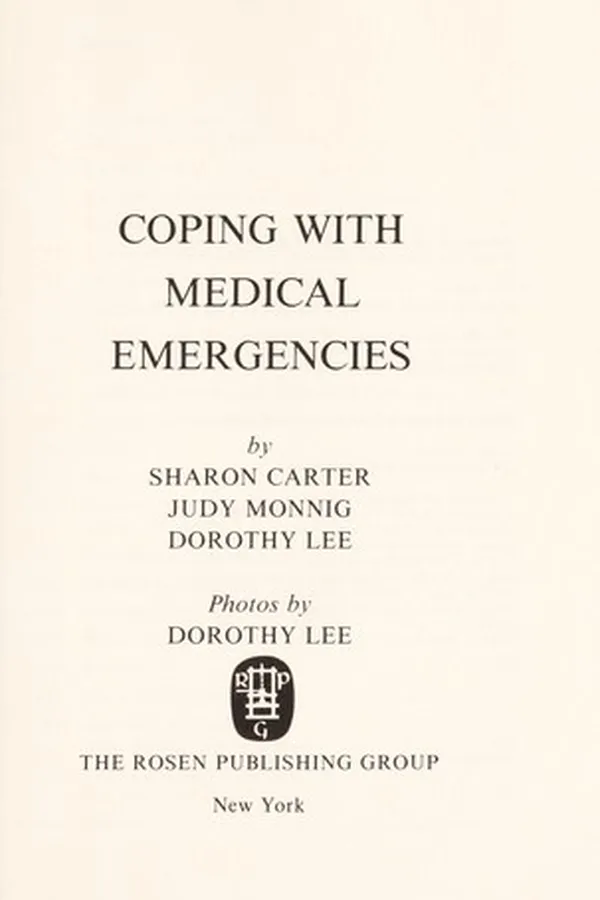 Capa de Coping with medical emergencies