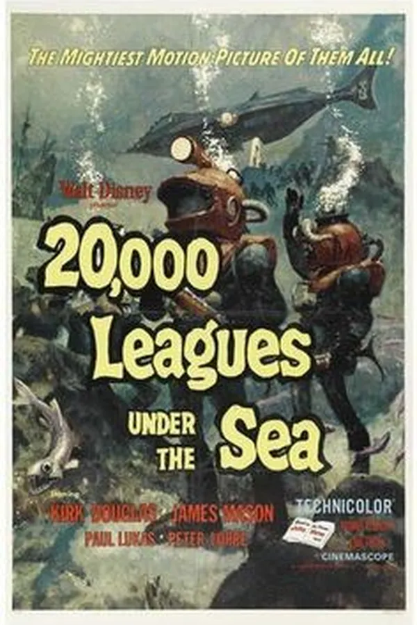 Capa de 20,000 Leagues Under the Sea