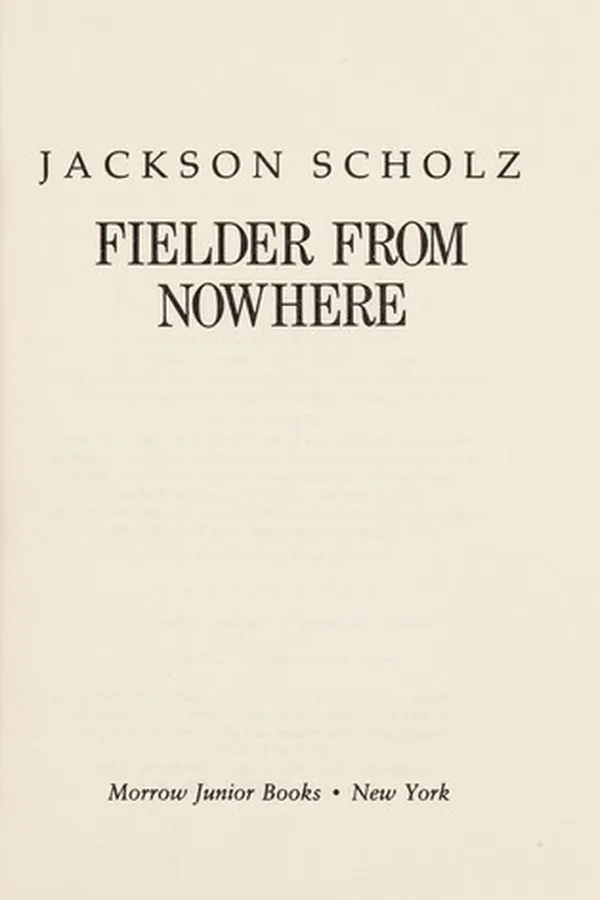 Capa de Fielder from nowhere