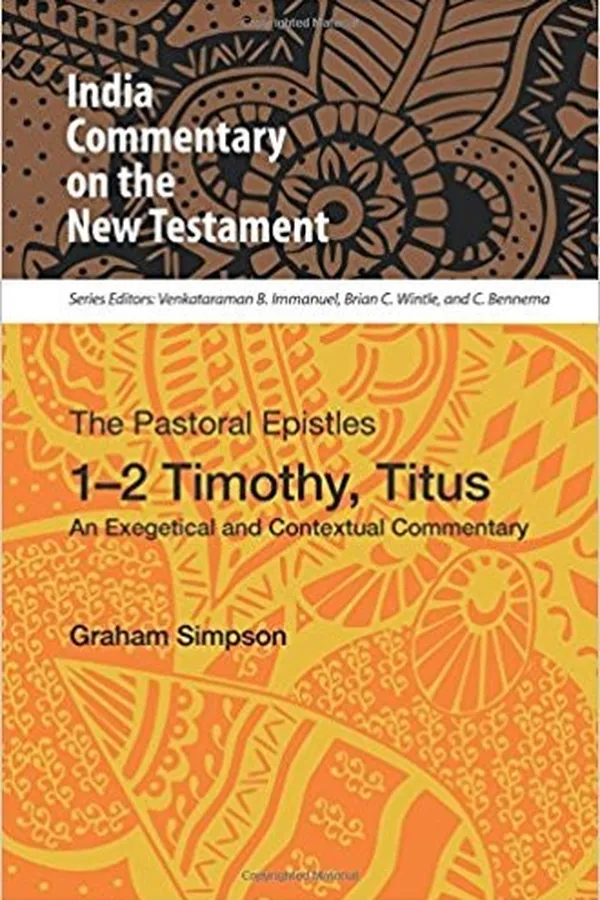 Capa de The Pastoral Epistles, 1-2 Timothy, Titus