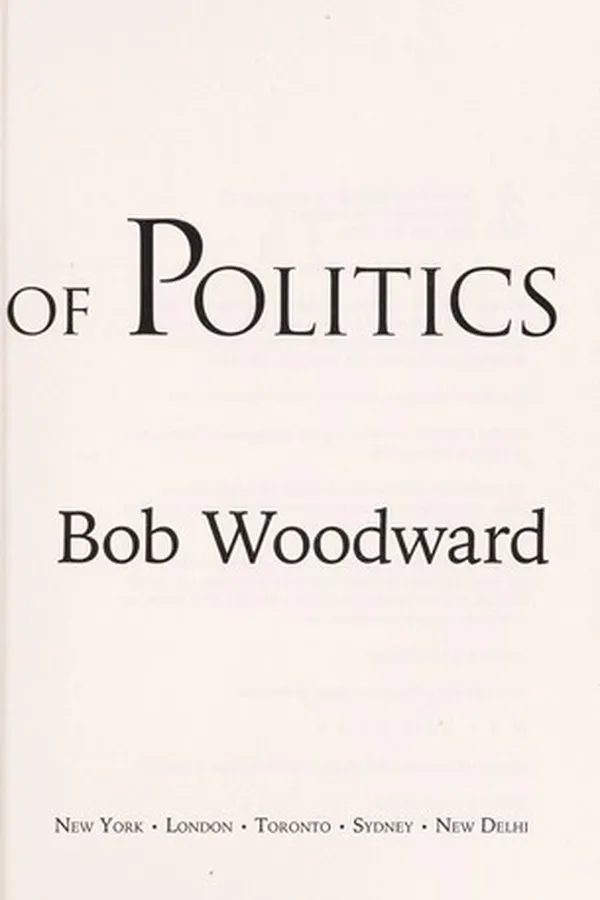 Capa de The price of politics