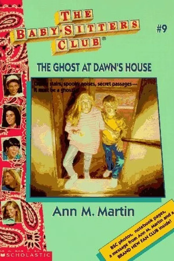 Capa de The Ghost at Dawn's house. (Baby-Sitters Club no.09)