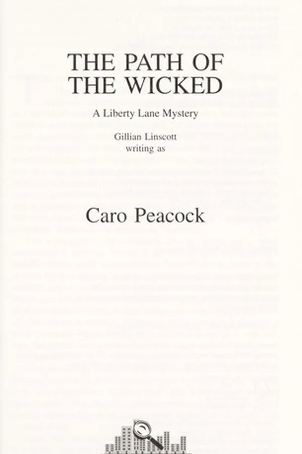 Capa de The path of the wicked