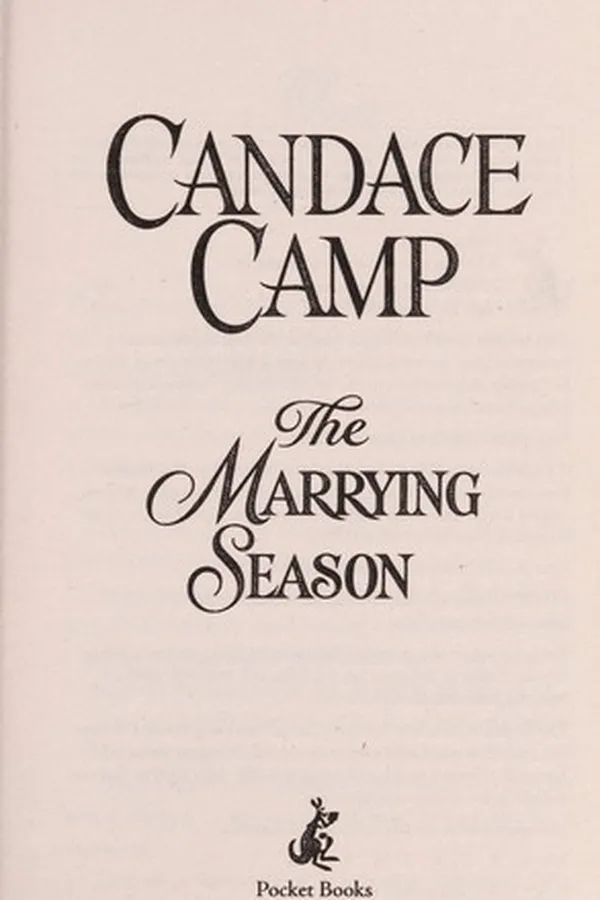 Capa de The marrying season