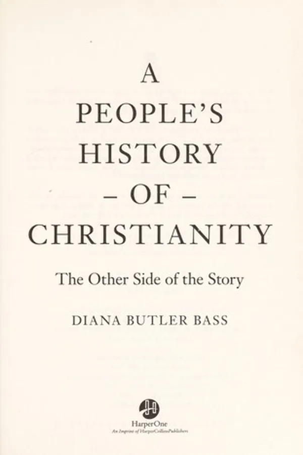 Capa de A People's History of Christianity