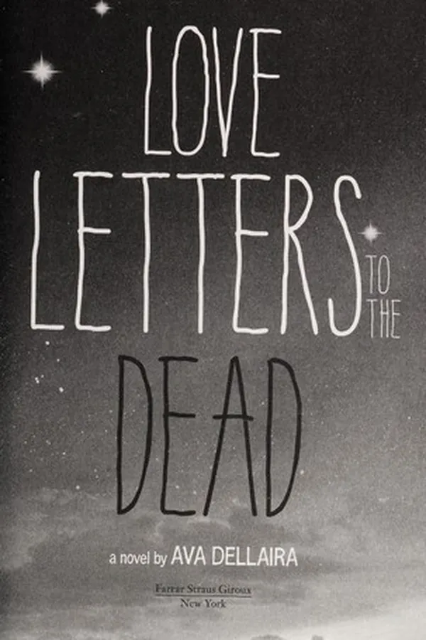 Capa de Love letters to the dead