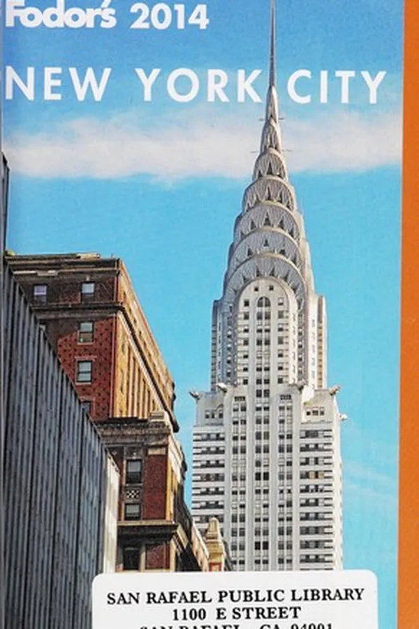 Capa de Fodor's 2014 New York City