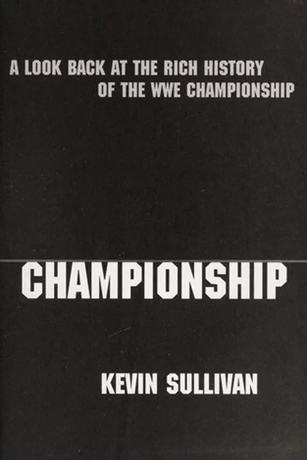 Capa de The WWE championship