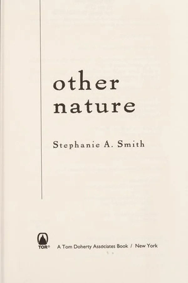 Cover of Other nature