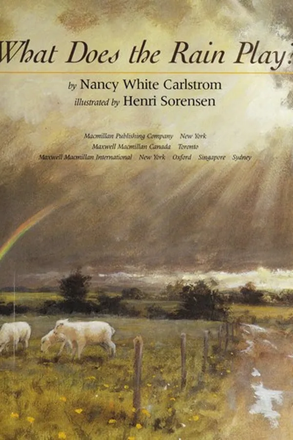 Capa de What does the rain play?
