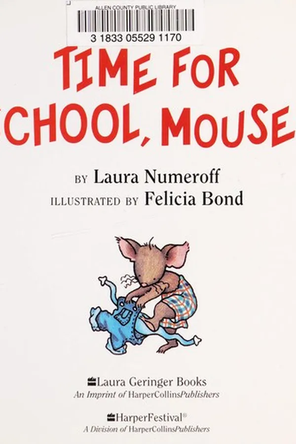 Cover of Time for school, Mouse!