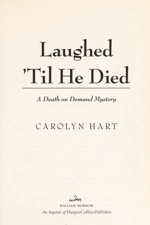 Capa de Laughed 'Til He Died