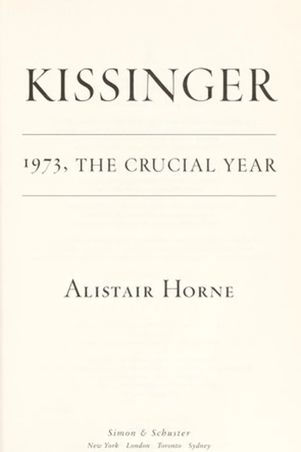 Capa de Kissinger