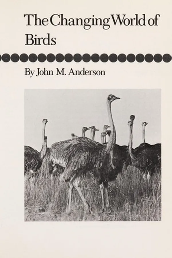 Capa de The changing world of birds
