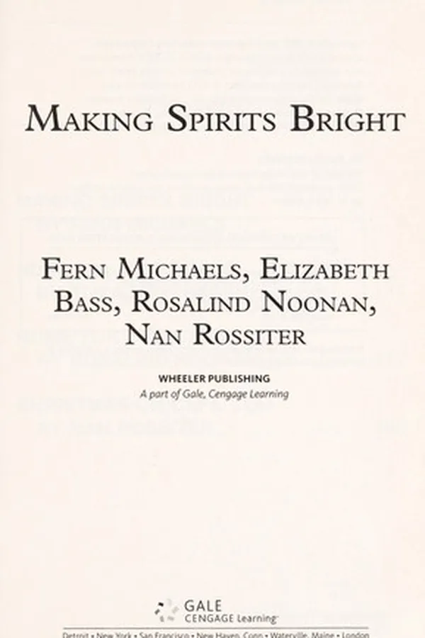 Capa de Making Spirits Bright