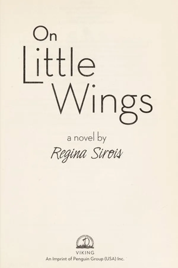 Cover of On little wings