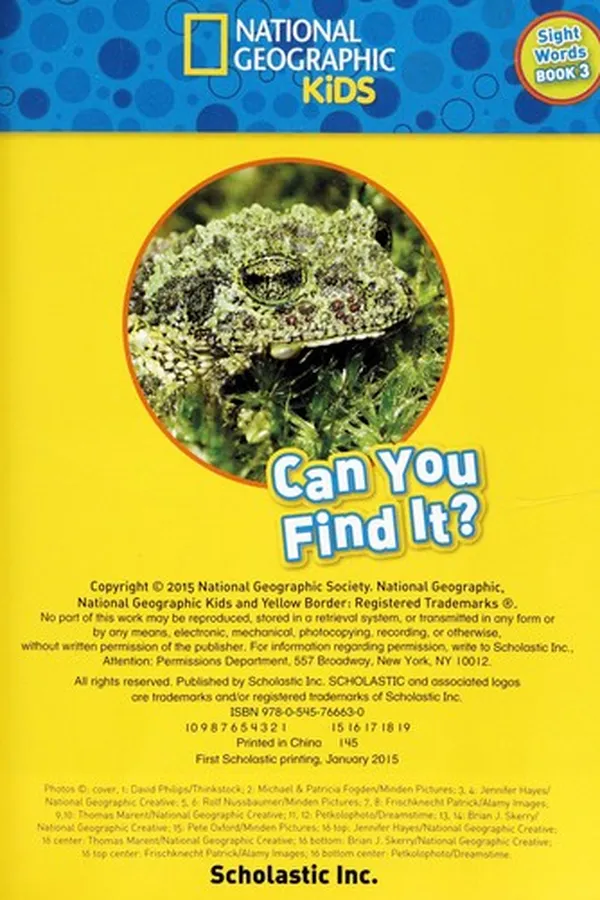 Capa de National Geographic Kids