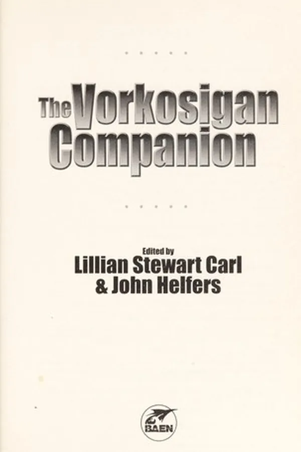 Capa de The Vorkosigan companion